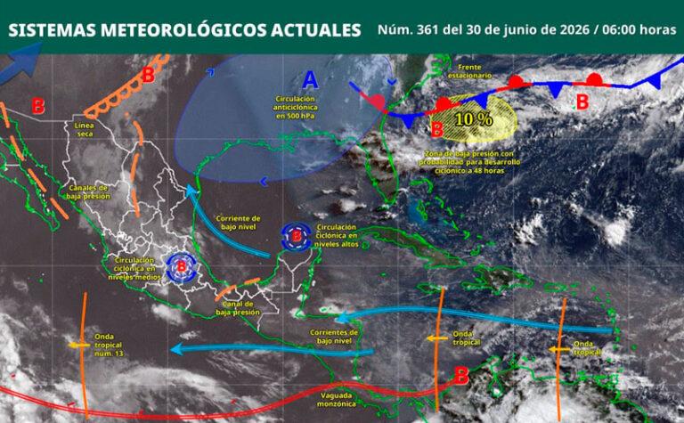 Continuarán lluvias, tormentas eléctricas y mar de fondo en Oaxaca; emiten llamado a extremar precauciones