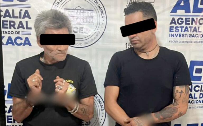 Cateo en Etla deja dos detenidos; FGEO asegura drogas y arma de fuego