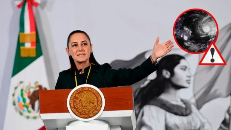 México prevé mayor intensidad en HURACANES a finales de 2026 por el fenómeno de El Niño: Sheinbaum