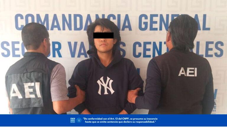 Fiscalía detiene en flagrancia a persona considerada objetivo de investigación por probables robos a transeúnte y “cristalazos” en Oaxaca