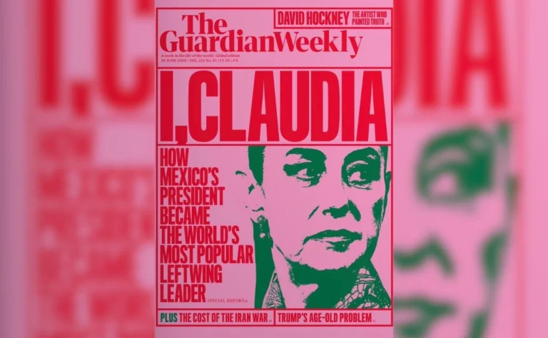 Sheinbaum es la líder de izquierda más popular del mundo: The Guardian