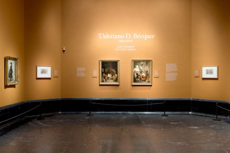 La serie completa de Valeriano Bécquer sobre las costumbres populares de España en el Prado
