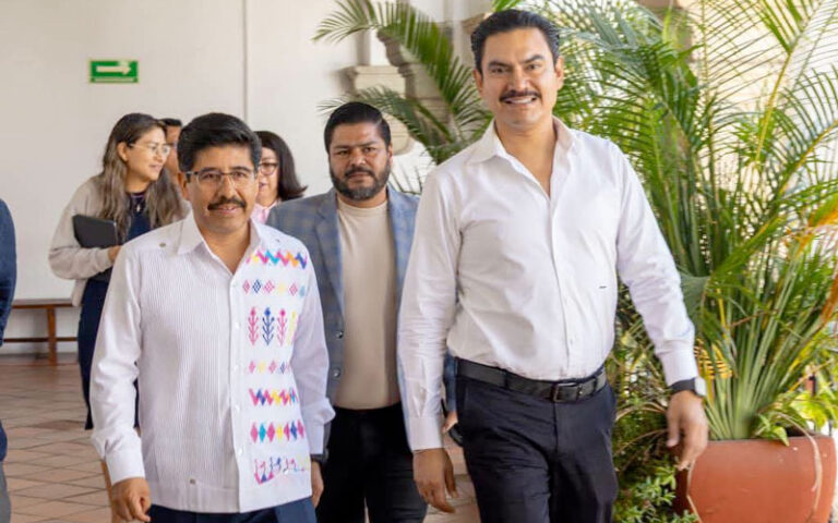 Realiza presidente de la Suprema Corte de Justicia de la Nación histórica visita al Palacio Municipal de Oaxaca de Juárez