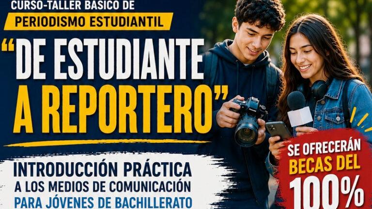 Impulsan organizaciones de Oaxaca y Nuevo León curso de periodismo estudiantil en línea
