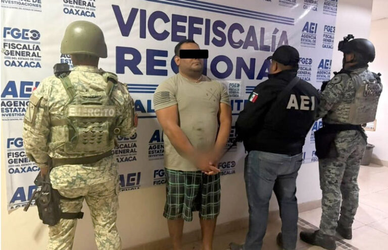 Cae “El Tello”, presunto generador de violencia en la Costa de Oaxaca