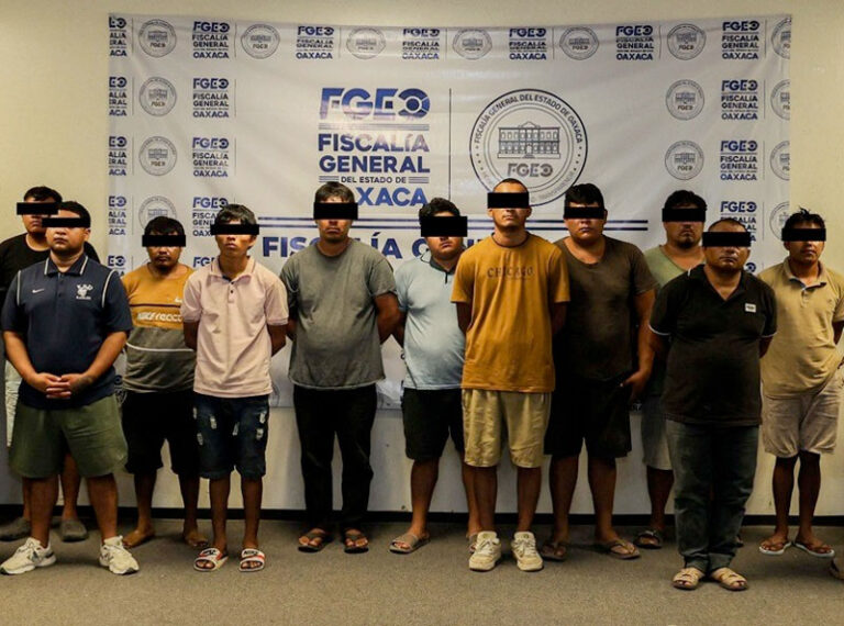 Desarticulan en Juchitán presuntas células dedicadas a la extorsión; hay 11 detenidos
