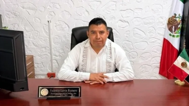 Asesinan a alcalde de Temoac, Valentín Lavín Romero, dentro del Palacio Municipal