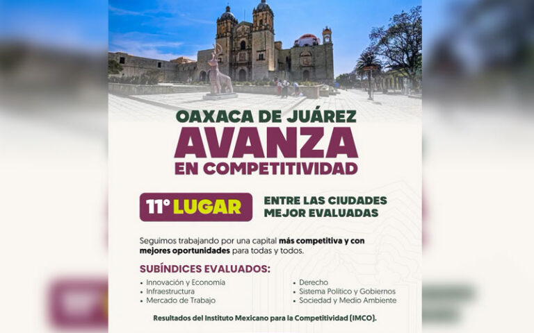 Más condiciones para crecer, invertir y vivir mejor en Oaxaca de Juárez
