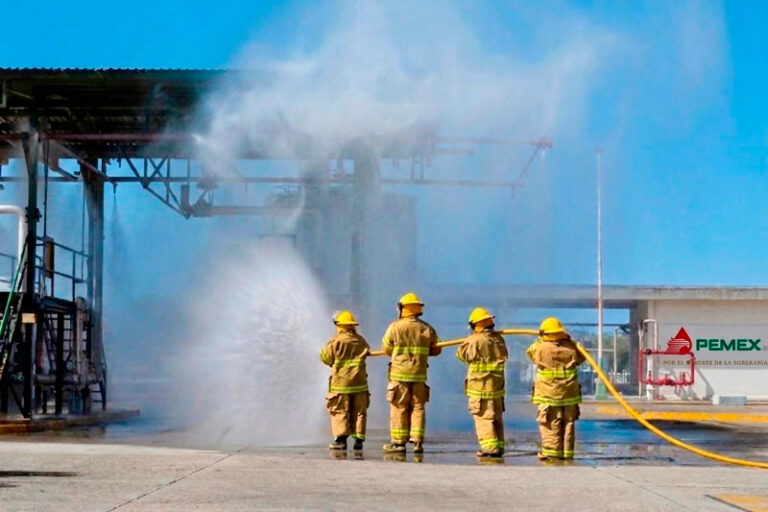Realizará Pemex simulacro mayor por derrame e incendio en la Terminal de Almacenamiento y Despacho Salina Cruz