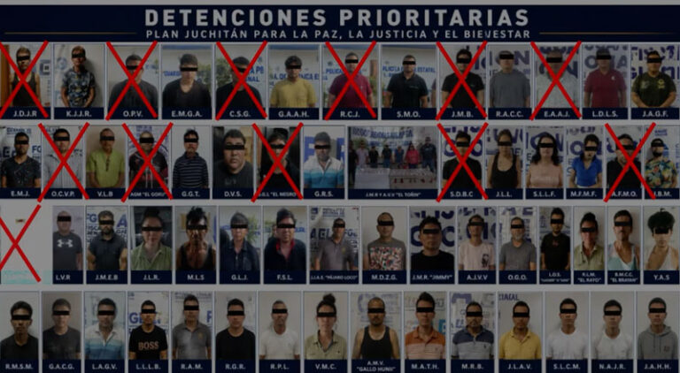 Jesús Romero informa que con el Plan Juchitán se mantiene el control territorial con resultados positivos