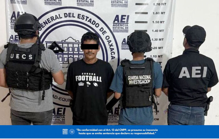 Resultados del operativo de seguridad interinstitucional en la Costa, detienen a persona por homicidio de consejera del PRD en Pinotepa