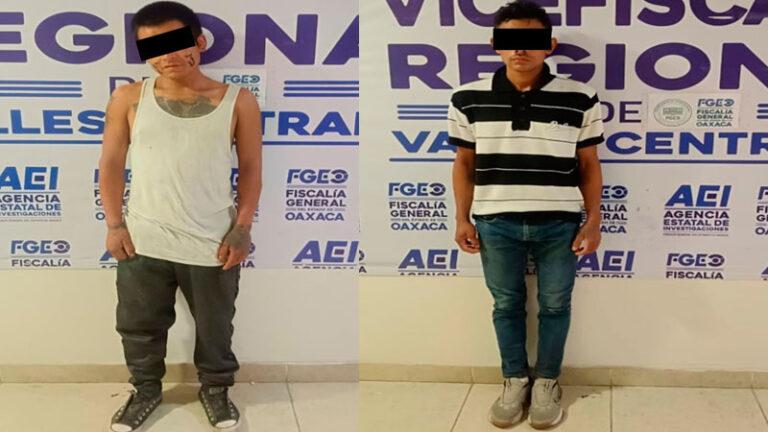 Fiscalía de Oaxaca obtiene vinculación a proceso contra dos personas por robo en Valles Centrales