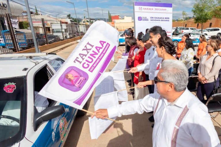 “Taxi Gunaa”: traslados seguros para mujeres durante la Guelaguetza