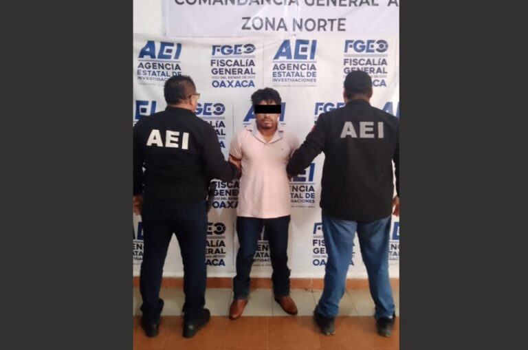 FGEO aprehende a probable responsable de homicidio cometido con escopeta en Asunción Ixtaltepec
