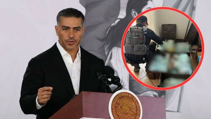 Omar García Harfuch reporta aseguramiento de 120 kilos de pastillas de fentanilo en Mexicali vinculados a Los Rusos