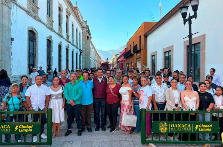 Ayuntamiento capitalino fortalece el cuidado y la seguridad del Andador Macedonio Alcalá