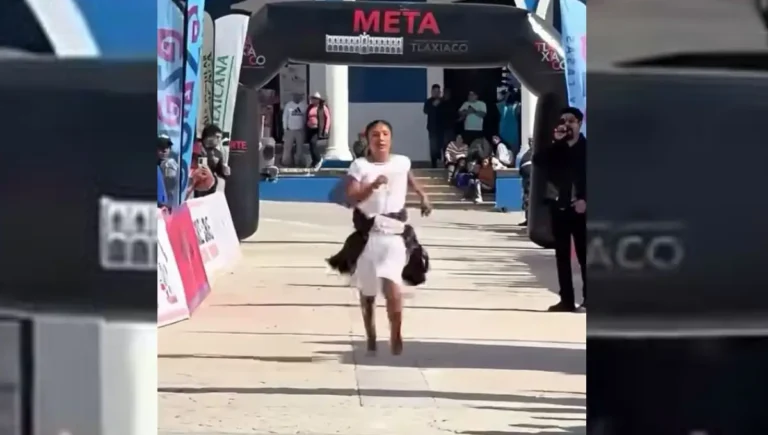 Ester Zárate, orgullo de la Mixteca: gana el Trail de las Culturas corriendo descalza
