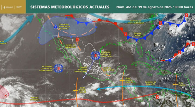Persistirá el calor en Oaxaca; prevén lluvias aisladas y tormentas en algunas regiones