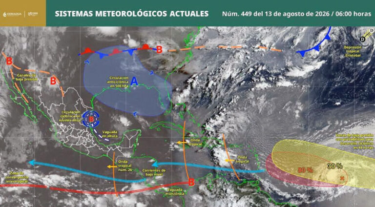 Prevén lluvias y tormentas aisladas en varias regiones de Oaxaca