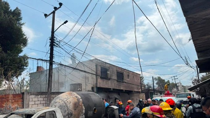 21 personas heridas dejó la explosión de una pipa de gas en Cuernavaca, Morelos