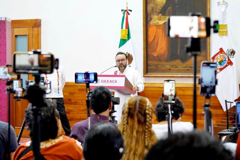 Jesús Romero destaca que disposición de las comunidades ha permitido transformar la conectividad de Oaxaca