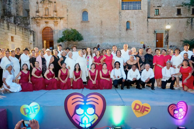 Festival Vecinal del Adulto Mayor fortaleció la convivencia comunitaria en Oaxaca de Juárez