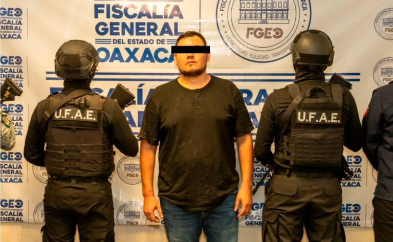 Detienen en Oaxaca a C.M.M.M. alias “El Abulón”, presunto líder criminal vinculado a “Los Mezcales”