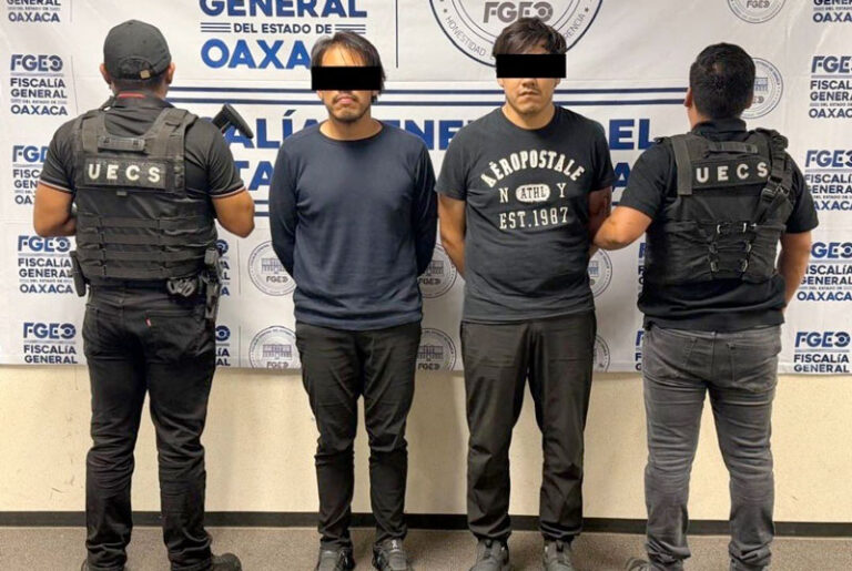 Detienen a dos personas por presunto fraude con inversiones millonarias en Oaxaca