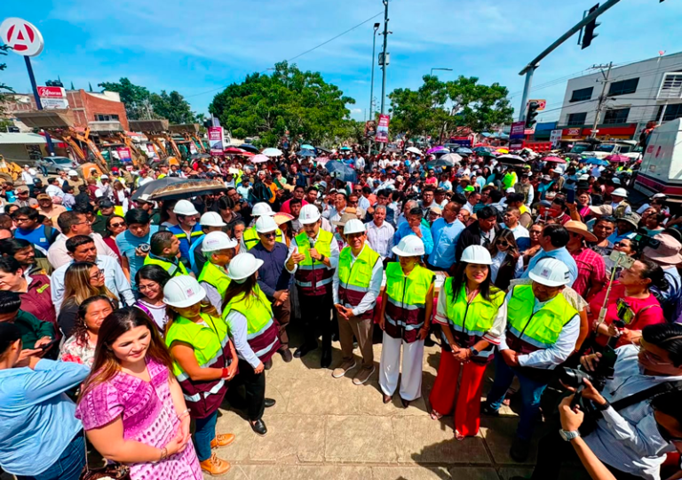 Inician obras del Paso a Desnivel Monumento a Juárez para mejorar la movilidad en Oaxaca de Juárez