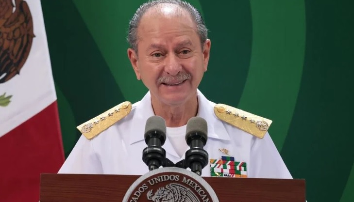Almirante Rafael Ojeda no está escondido, aclara Claudia Sheinbaum
