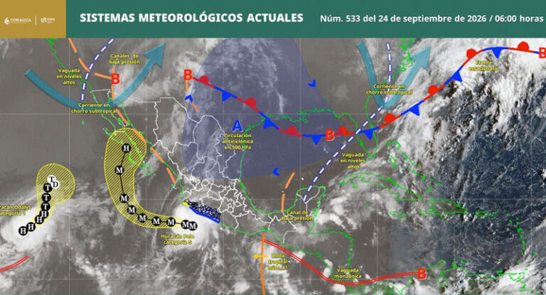 Prevén lluvias fuertes y oleaje elevado en Oaxaca por onda tropical 41