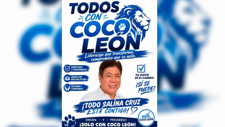 Aclaran que imagen que circula con el nombre de Rodolfo León Aragón no corresponde a una propuesta partidista