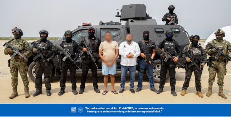 Solicita FGEO vinculación a proceso de edil de Juchitán y otro detenido por extorsión agravada
