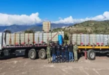 Aseguran más de 20 mil litros de huachicol en Hidalgo