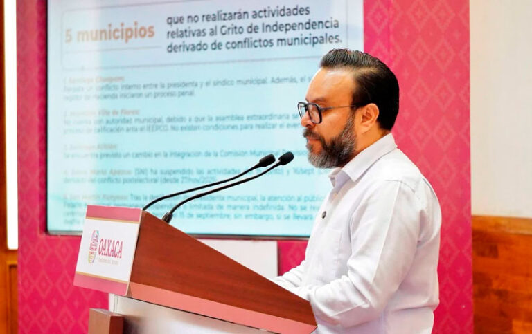 Oaxaca vivirá fiestas patrias en paz y con seguridad: Jesús Romero