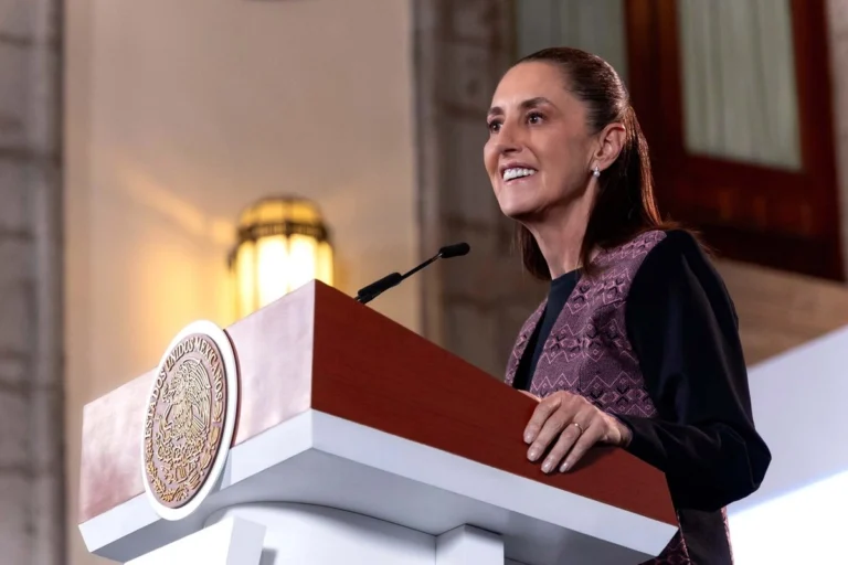 México no es ni será colonia ni protectorado de ningún país, dice Sheinbaum frente a mapas publicados por Trump