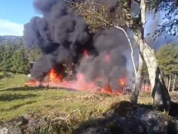Fuerte explosión de pipa con combustible en Veracruz