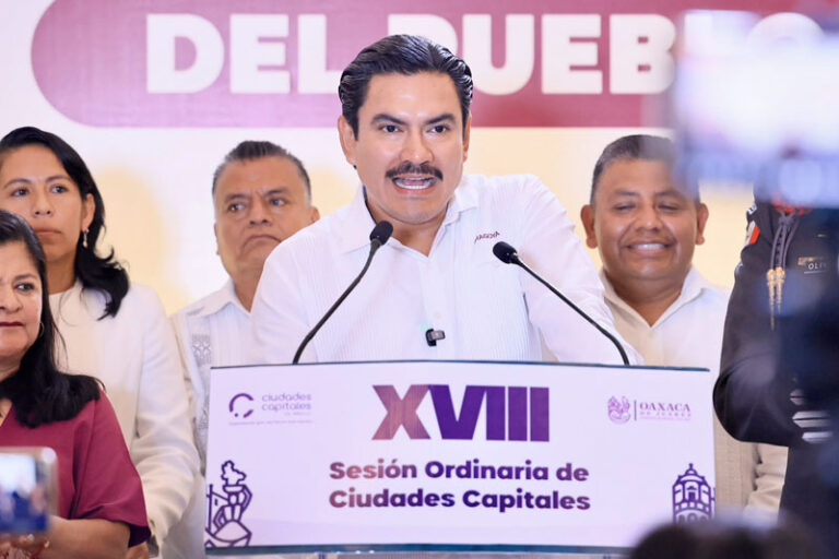 Ray Chagoya reúne en Oaxaca de Juárez a ciudades capitales para fortalecer gobiernos locales