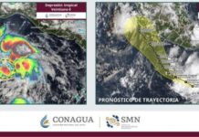 Depresión 21-E se forma en el Pacífico y será el huracán ‘Trudy’; ‘Simón’ acecha Sinaloa