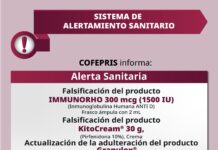 COFEPRIS alerta por la falsificación y adulteración de popular medicamento usado para dolor y acidez estomacal
