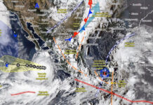Prevén lluvias, tormentas y niebla densa en Oaxaca por frente frío y onda tropical