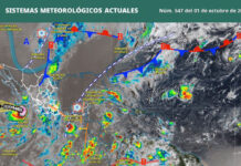 Prevén lluvias y tormentas en Oaxaca por frente frío y onda tropical 42