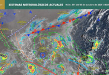 Prevén lluvias intensas y oleaje elevado en Oaxaca