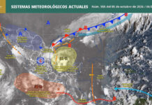 Prevén lluvias intensas y fuertes vientos en varias regiones de Oaxaca