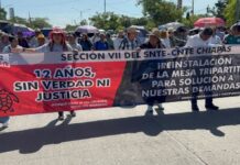 CNTE en Chiapas amenaza con paros de 48 y 72 horas si Sheinbaum no retoma negociaciones