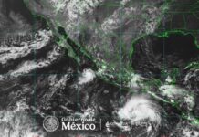 Se forma la tormenta tropical “Trudy” en el Pacífico mexicano