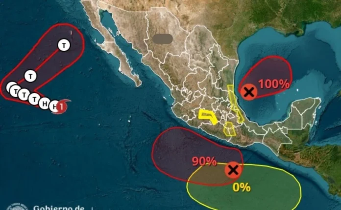 smn-preve-formacion-de-los-ciclones-isaias-en-el-golfo-de-mexico-y-simon-en-el-pacifico.webp