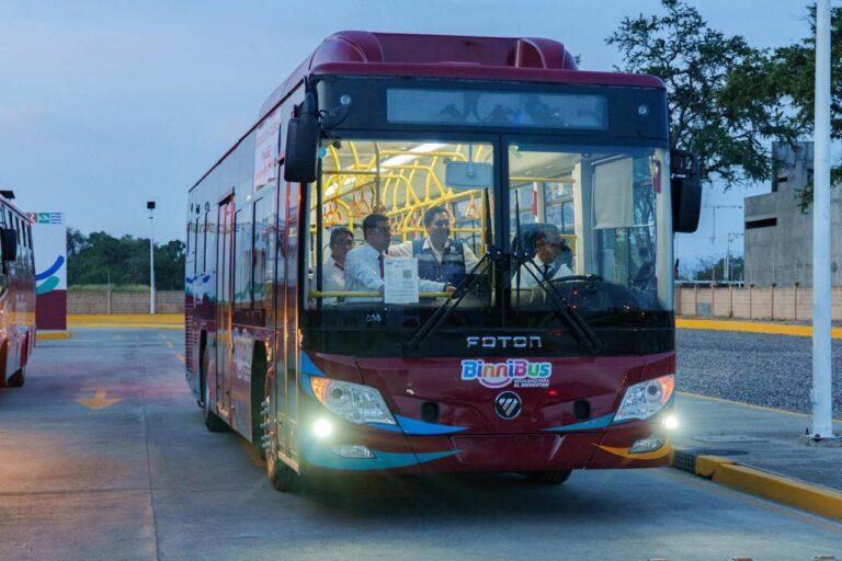 Avanza BinniBus hacia una movilidad moderna y en condiciones dignas para las y los oaxaqueños