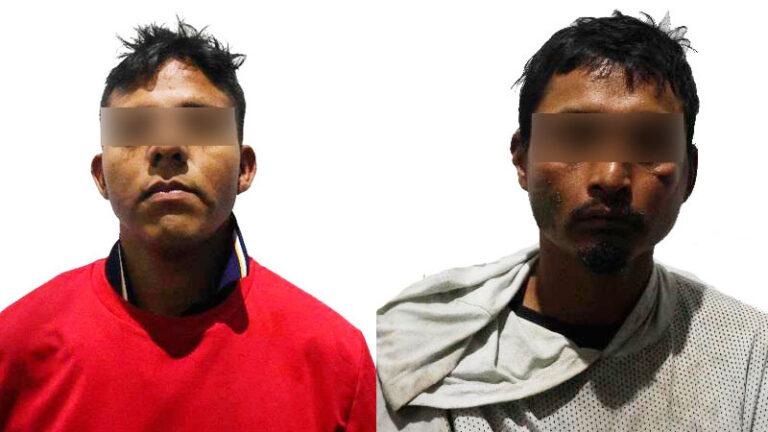 Policía Municipal detiene a presuntos responsables de robos en San Martín Mexicapam