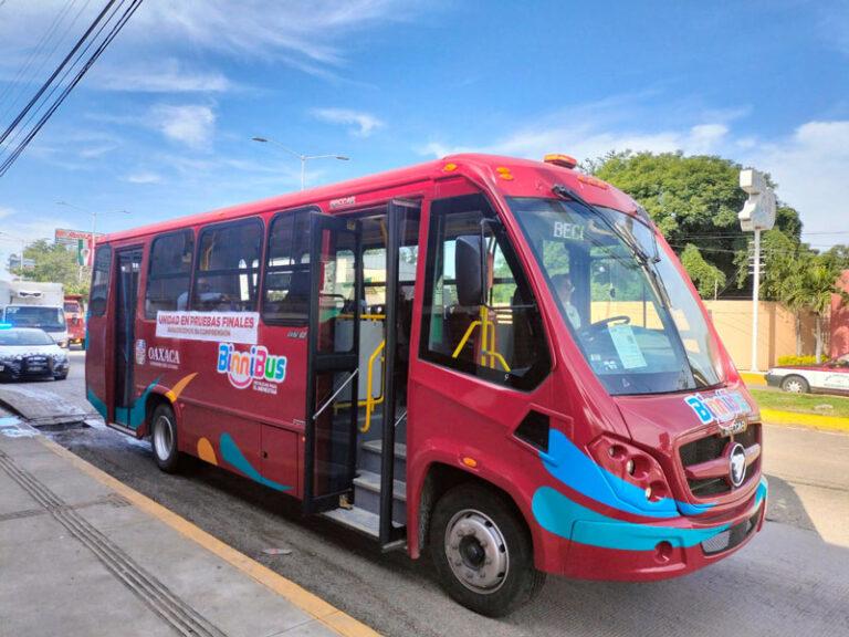 Comienza BinniBus pruebas rumbo a su operación formal